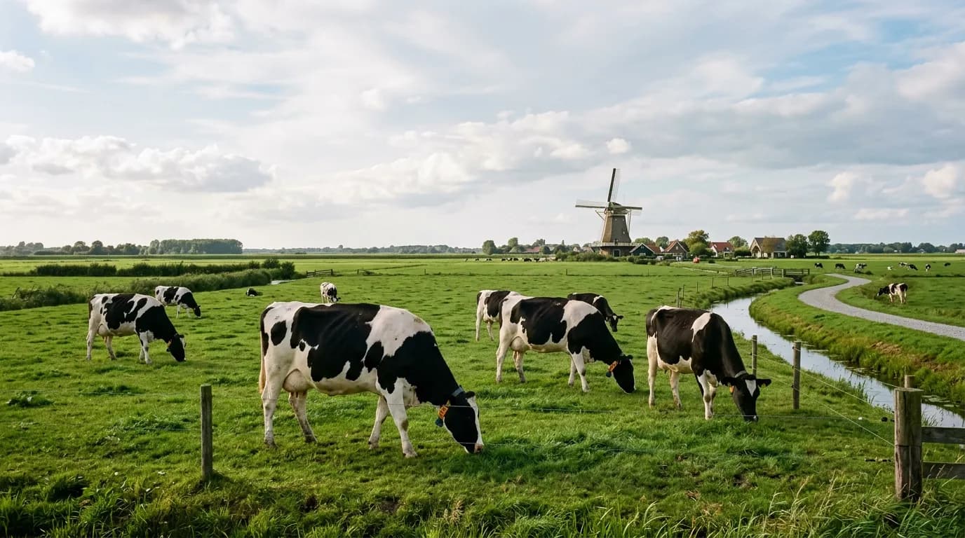 Guida ai Bovini Holstein-Friesian: Caratteristiche e Usi di Mercato