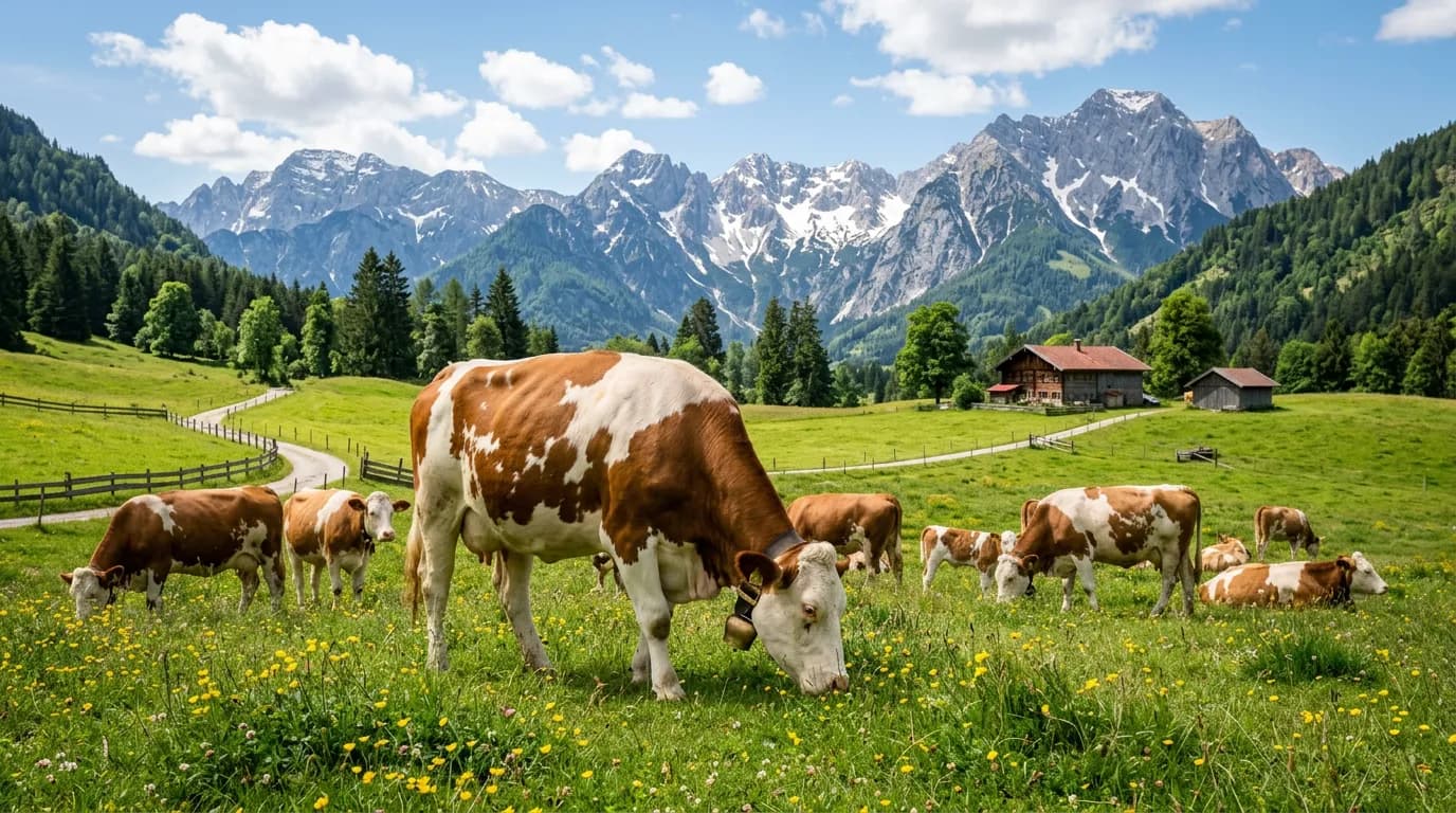 Guida ai Bovini Simmental (Fleckvieh): Profilo della Razza a Duplice Attitudine