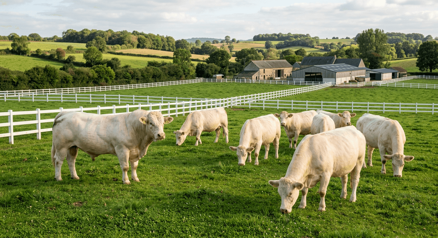 Allevamento di bovini genealogici
