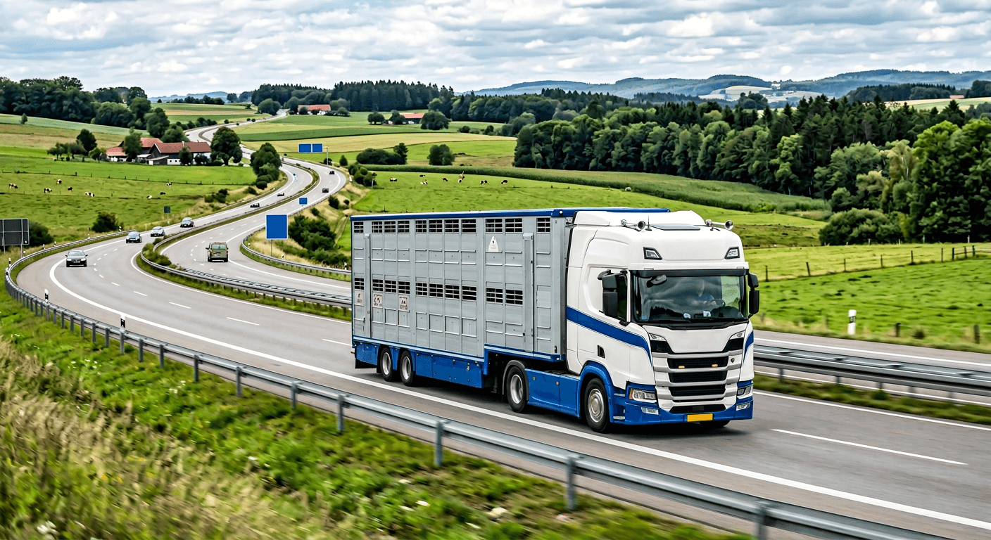 Trasporto di bestiame conforme UE